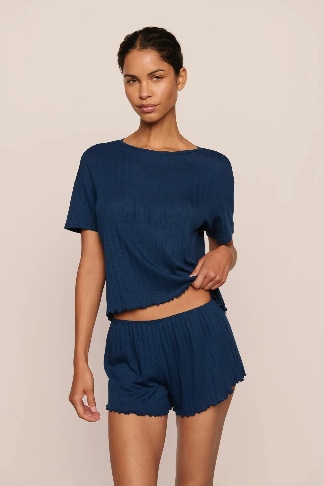 Pointelle Short
