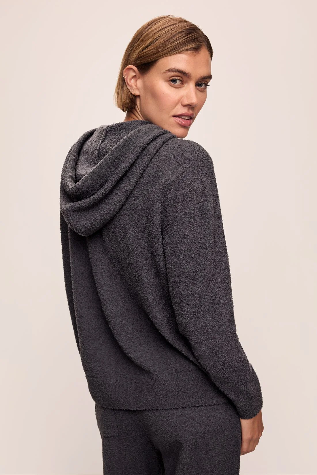 Recycled Boucle Hoodie - Image 3