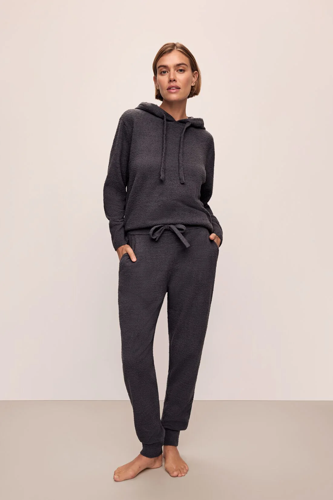 Recycled Boucle Relaxed Fit Jogger