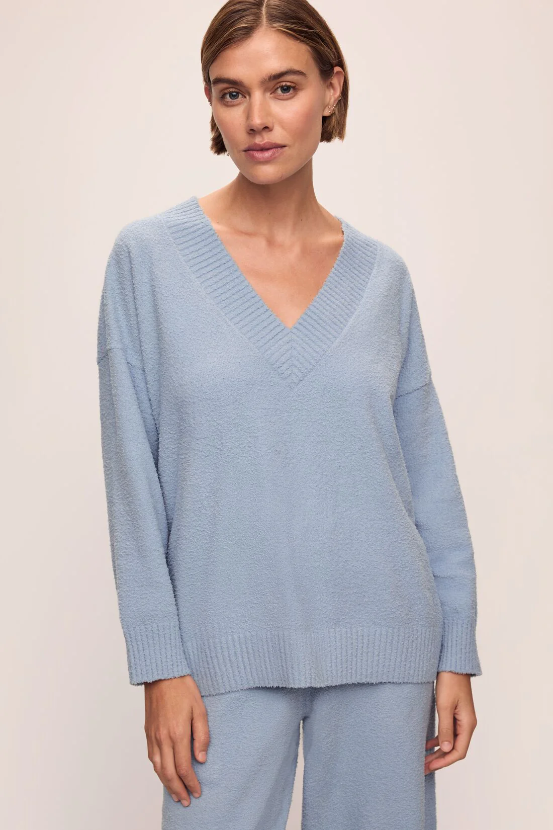 Recycled Boucle Relaxed Fit Pant - Image 4