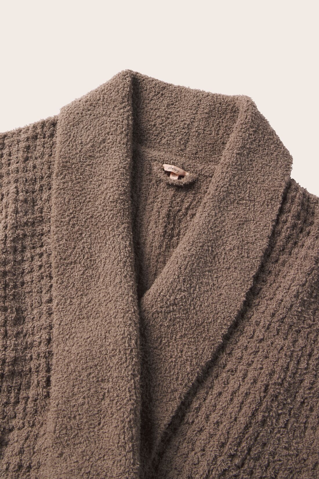 Recycled Boucle Waffle Robe - Image 4