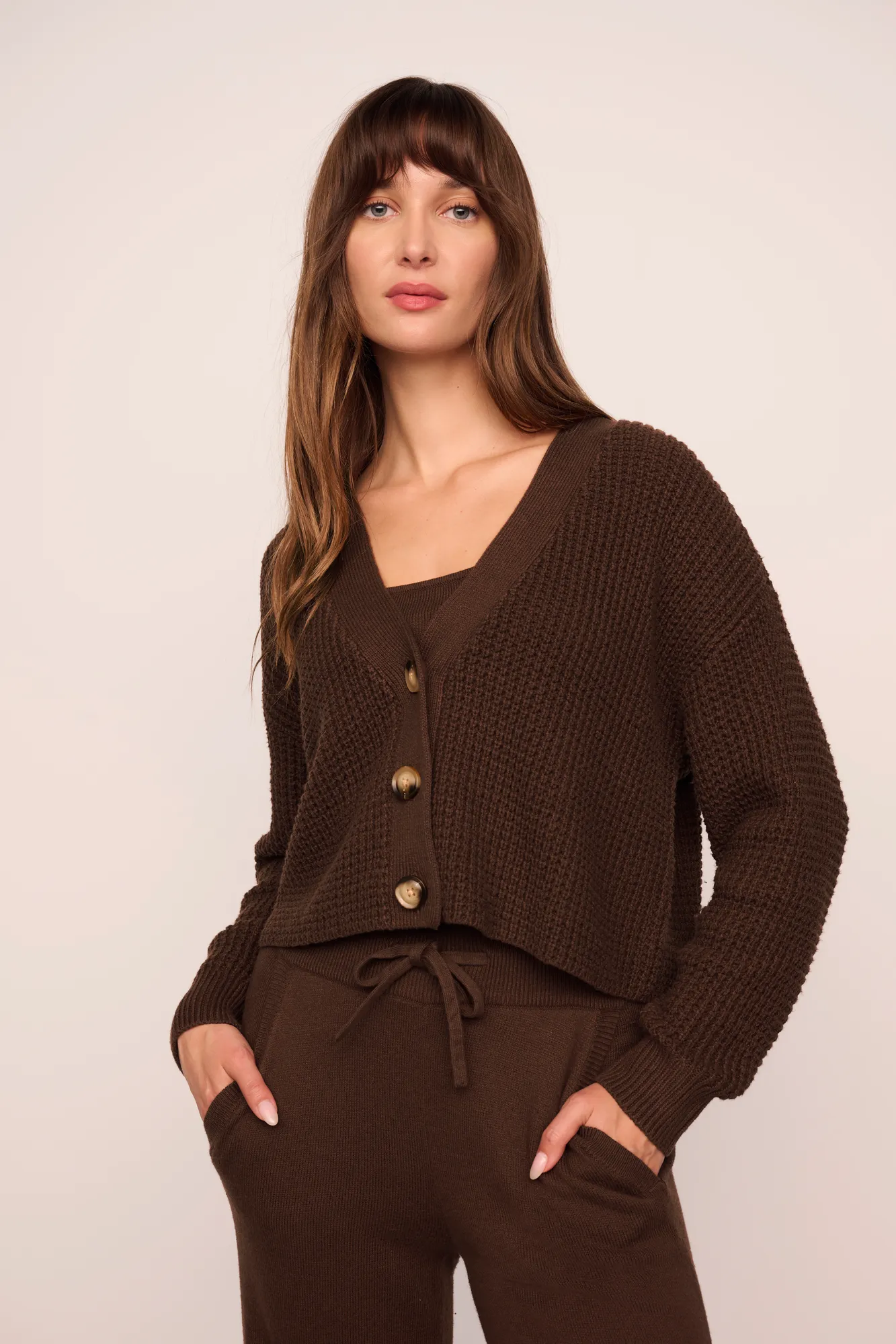 Recycled Sweater Cropped Cardigan - Image 4