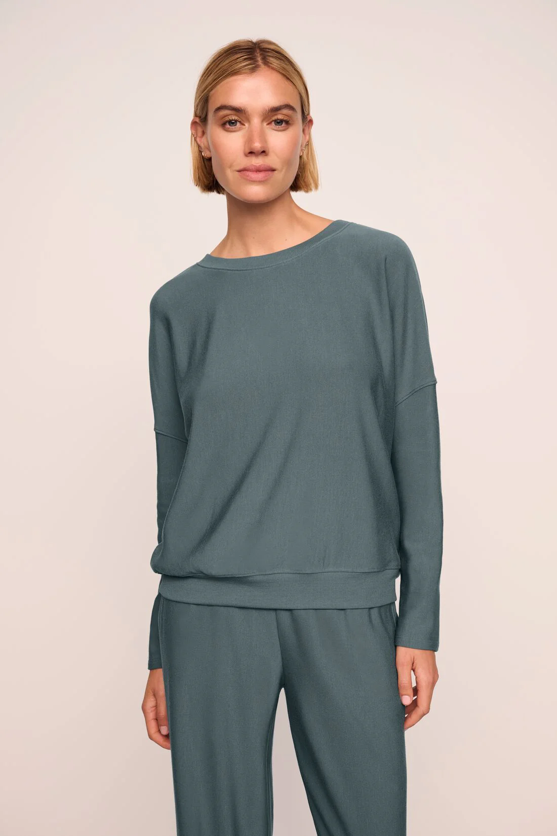Softest Sweats Boat Neck Pullover - Image 3