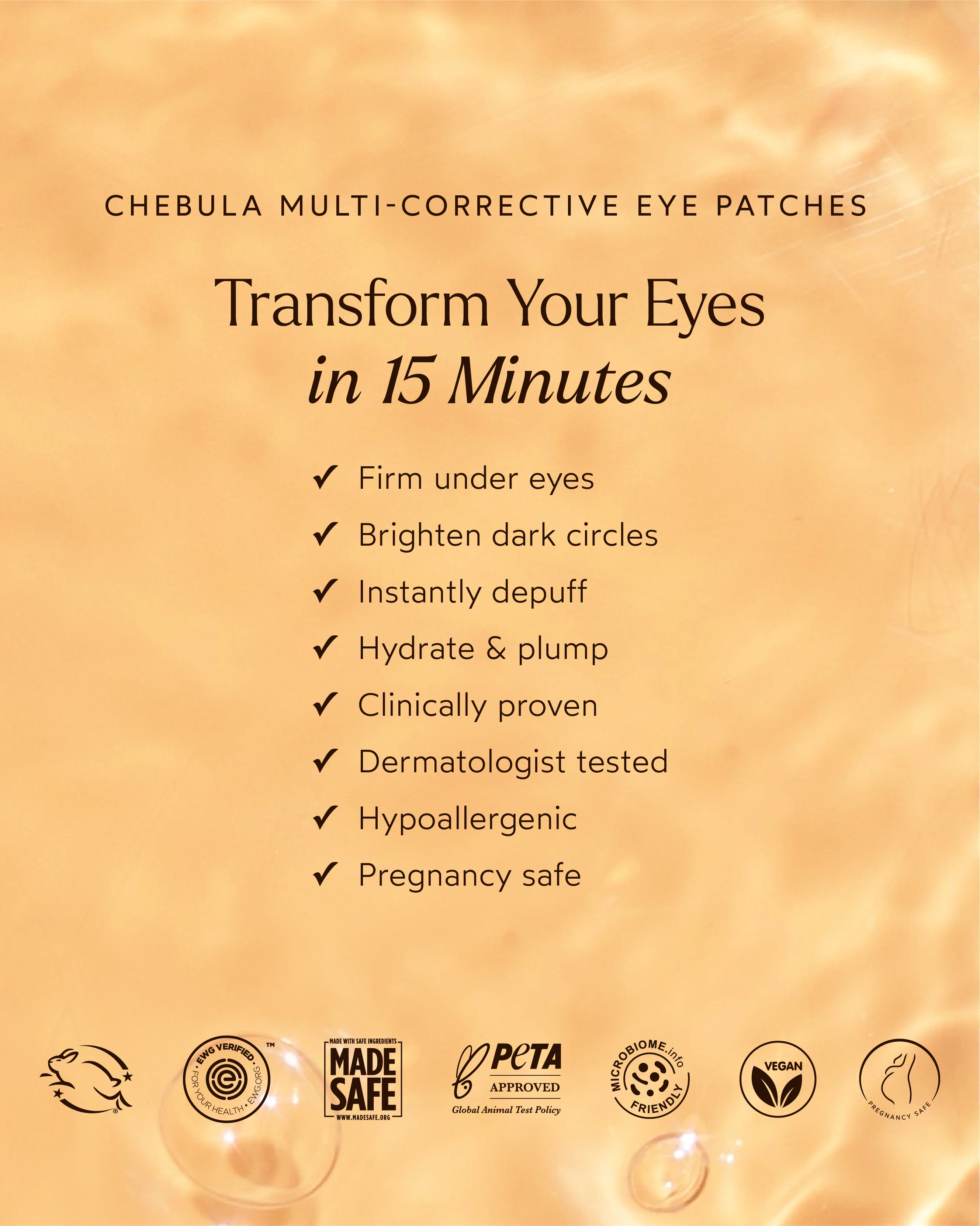 True Botanicals Chebula Multi-Corrective Eye Patches - Image 5