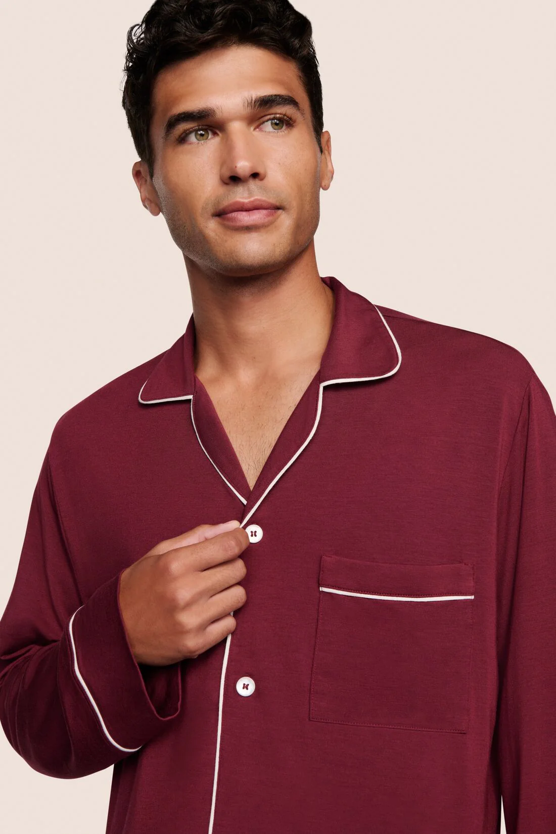 William TENCEL™ Modal Long PJ Set - Image 3