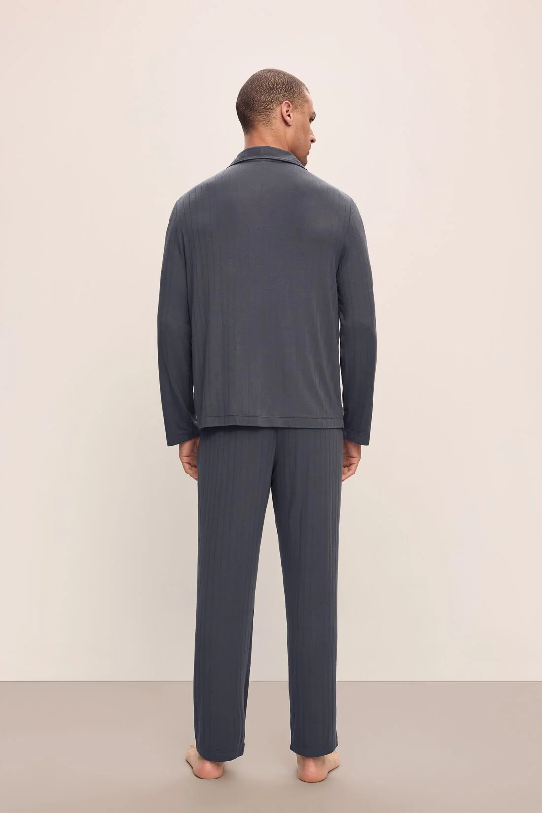 William TENCEL™ Modal Rib Long PJ Set - Image 3